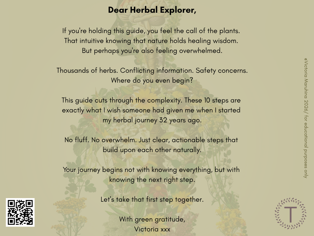 10 ESSENTIAL STEPS TO BEGIN YOUR HERBAL JOURNEY