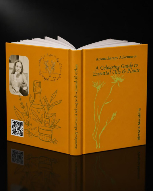 Aromatherapy Adventures: A Colouring Guide to Essential Oils & Plants https://www.toria.ie