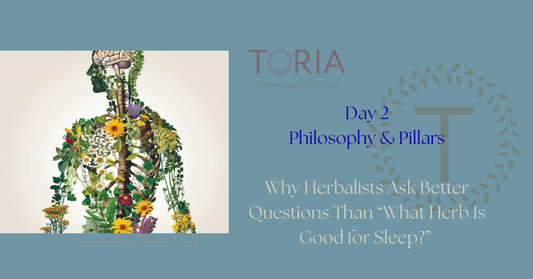 Learn why herbalists ask deeper questions than “what herb is good for sleep?” and how true herbal practice looks for the root pattern, not just the symptom. https://www.toria.ie