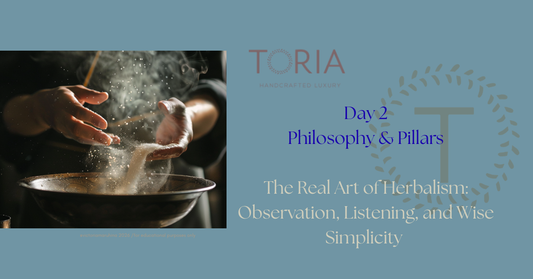 Discover why the art of herbalism is not just knowing many herbs, but learning to observe, listen, simplify, and choose wisely. https://www.toria.ie