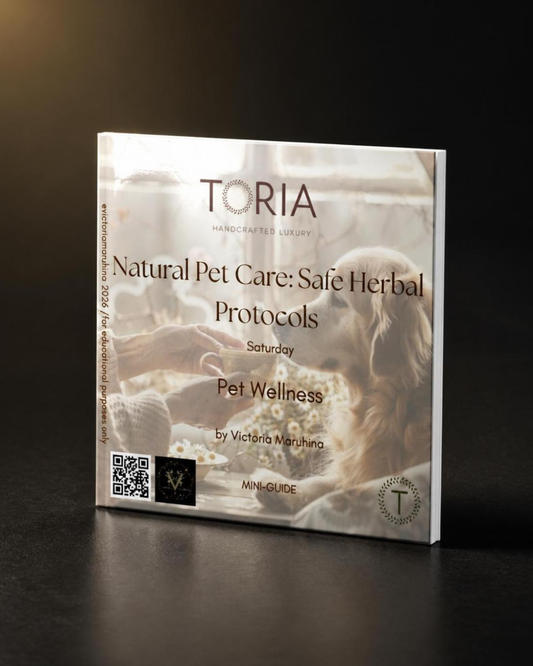 Natural Pet Care: Safe Herbal Protocols https://www.toria.ie