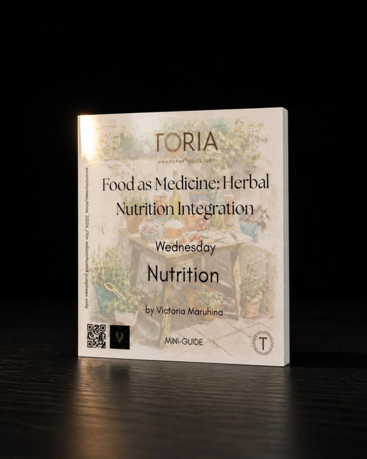 https://www.toria.ie Food as medicine: Herbal Nutrition Integration