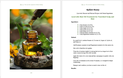 Ayurveda: A Holistic Healing Guide & Doshas Ebook