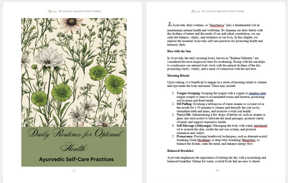 Ayurveda: A Holistic Healing Guide & Doshas Ebook