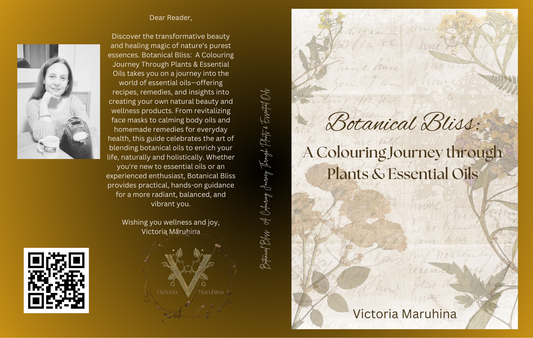 Botanical Bliss: A Colouring Journey Through Plants & Essential Oils