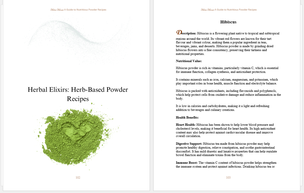 Herbal Harvest: A Guide to Nutritious Powder Recipes