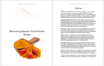 Herbal Harvest: A Guide to Nutritious Powder Recipes