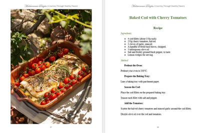 Mediterranean Delights: Healthy Recipes Cookbook