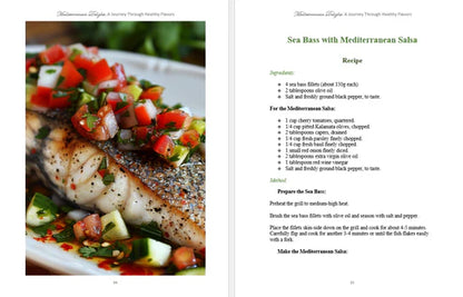 Mediterranean Delights: Healthy Recipes Cookbook