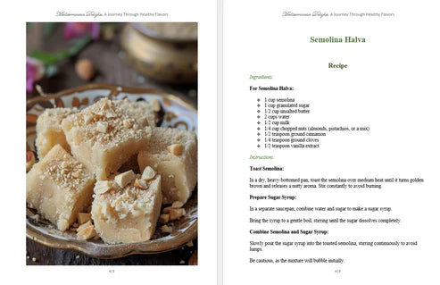 Mediterranean Delights: Healthy Recipes Cookbook