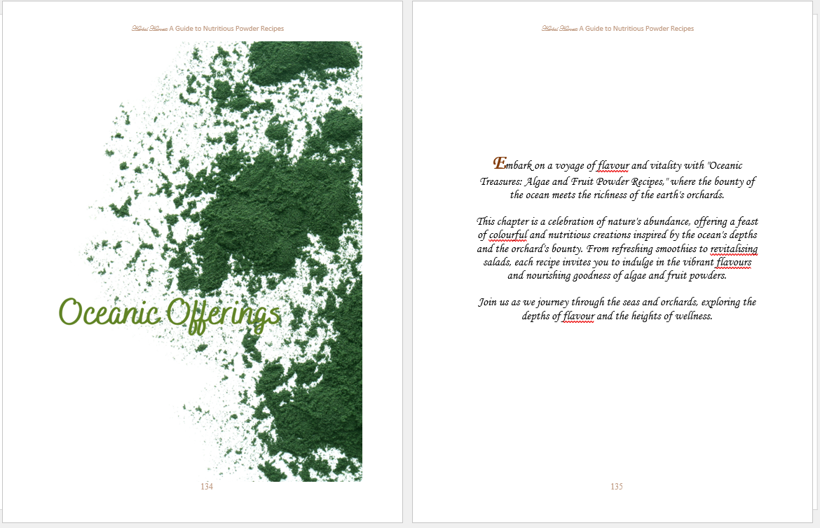 Herbal Harvest: A Guide to Nutritious Powder Recipes